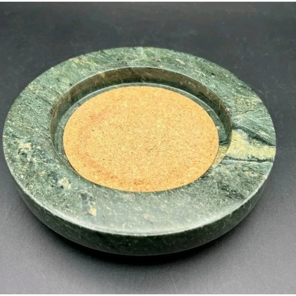 Green Marble Wine Bottle Coaster Wine Bottle Holder Vintage Macys